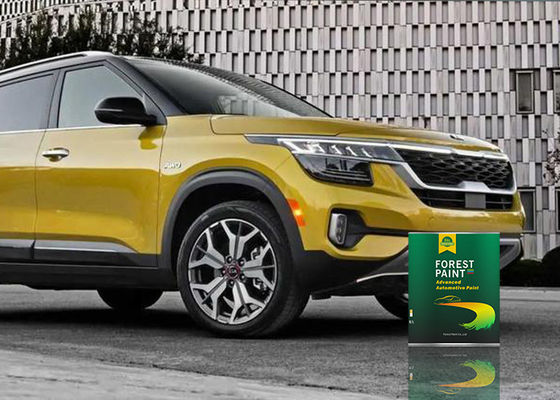 Sunproof Dark Metallic Grey Car Paint Protection , Gold Palm Silver Car Spray Paint