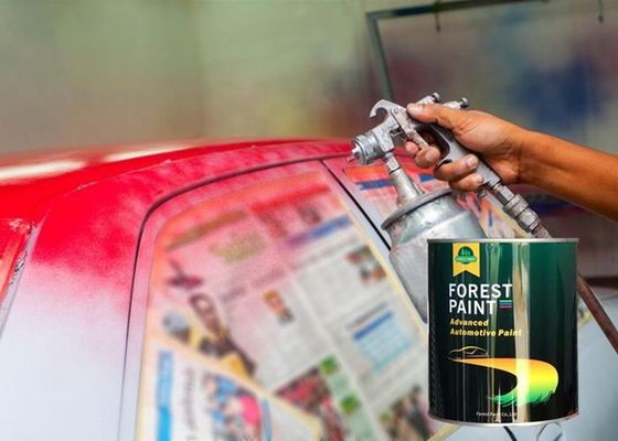1L/Tin Metallic Acrylic Car Spray Paint , Solvent Based Acrylic Paint For Car