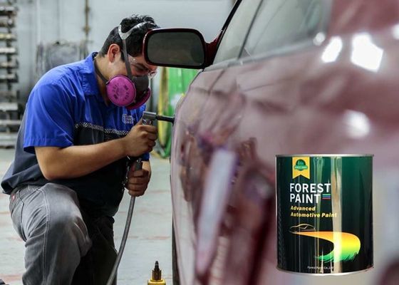 1L/Tin Metallic Acrylic Car Spray Paint , Solvent Based Acrylic Paint For Car