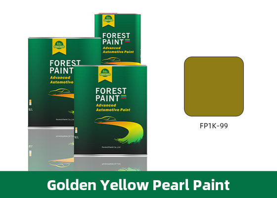 Yellow Pearl Automotive Acrylic Lacquer Spray Paint 1 Gallon Red Automotive Paint