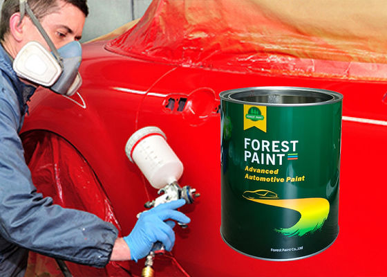 Yellow Pearl Automotive Acrylic Lacquer Spray Paint 1 Gallon Red Automotive Paint