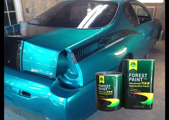 Metallic 1K Acrylic Enamel Auto Paint Clear Coat Touch Up Heat Resistant