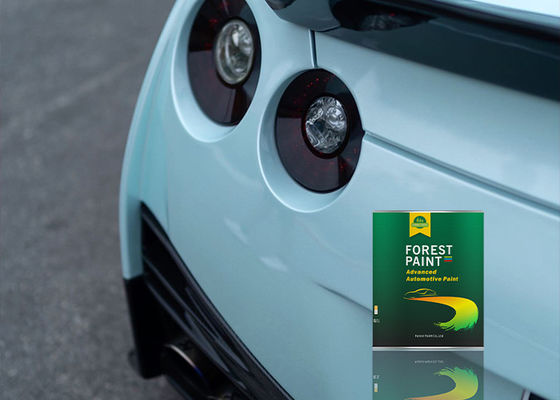 Dark Gunmetal Grey Automotive Paint Quick Dry , 4L Pack Crystal Blue Pearl Car Paint
