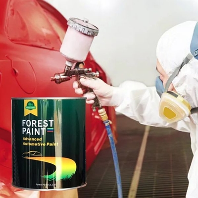Red Gallon Basedcoat Clearcoat Automotive Refinish Paint Acrylic Resin