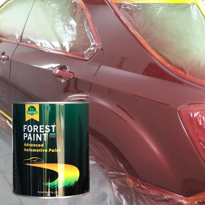 High Gloss 2K Auto Clear Coat Fast Dry For Varnish Car Paint